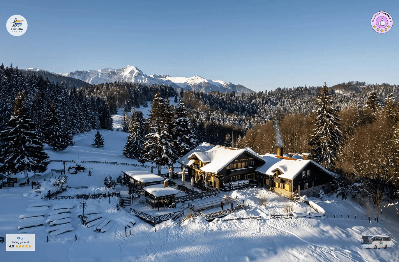 1-Day Trip Mountain Walk to Trei Brazi Cabin and Poiana Secuilor Cabin
